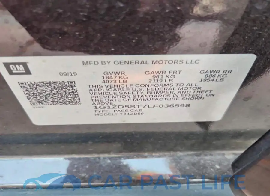 1G1ZD5ST7LF036598# 13