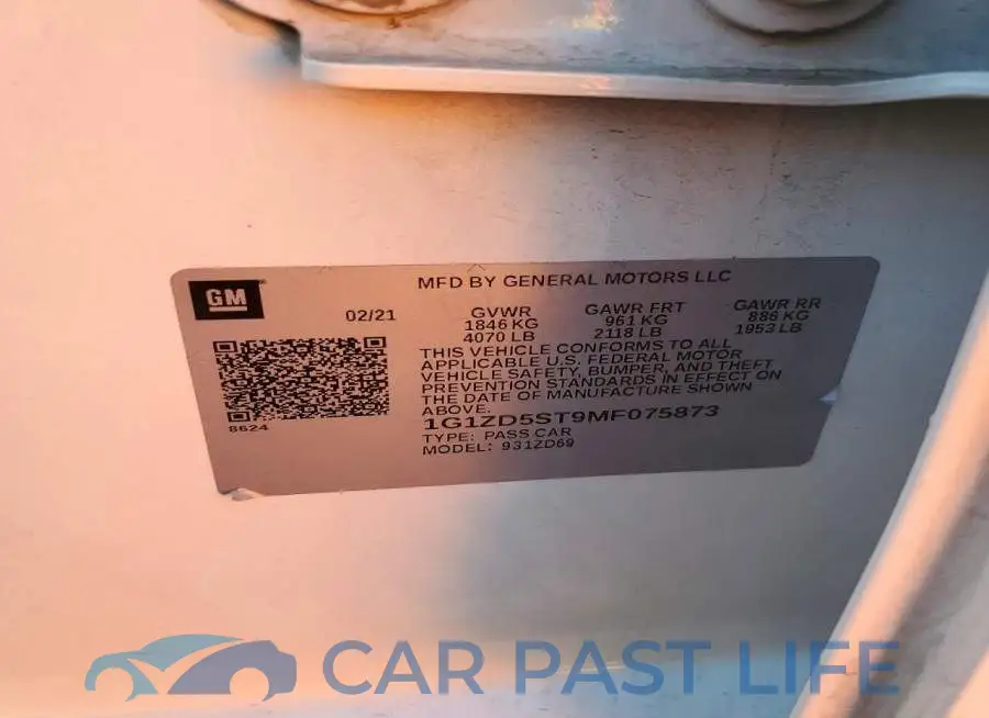 1G1ZD5ST9MF075873# 12