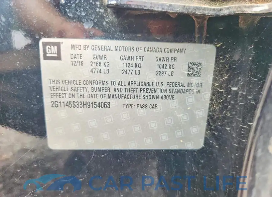 2G1145S33H9154063# 12