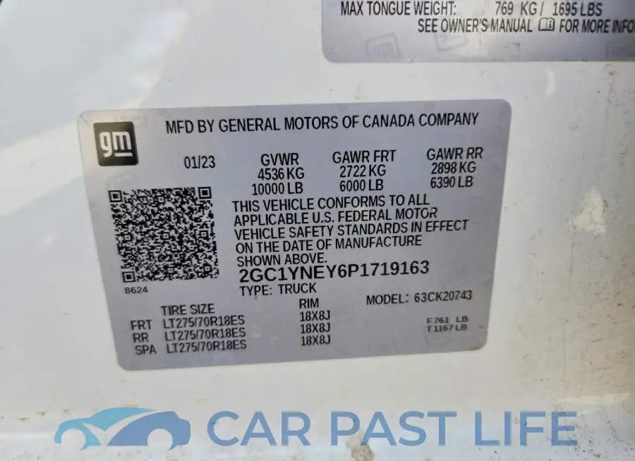 2GC1YNEY6P1719163# 13