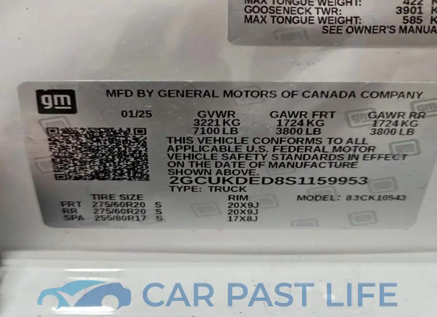 2GCUKDED8S1159953# 13