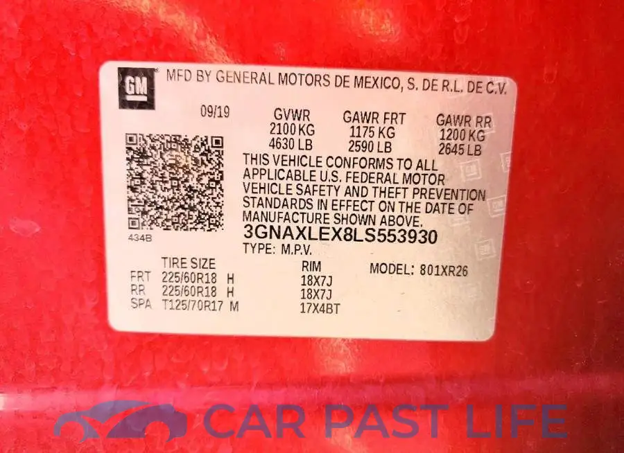 3GNAXLEX8LS553930# 13