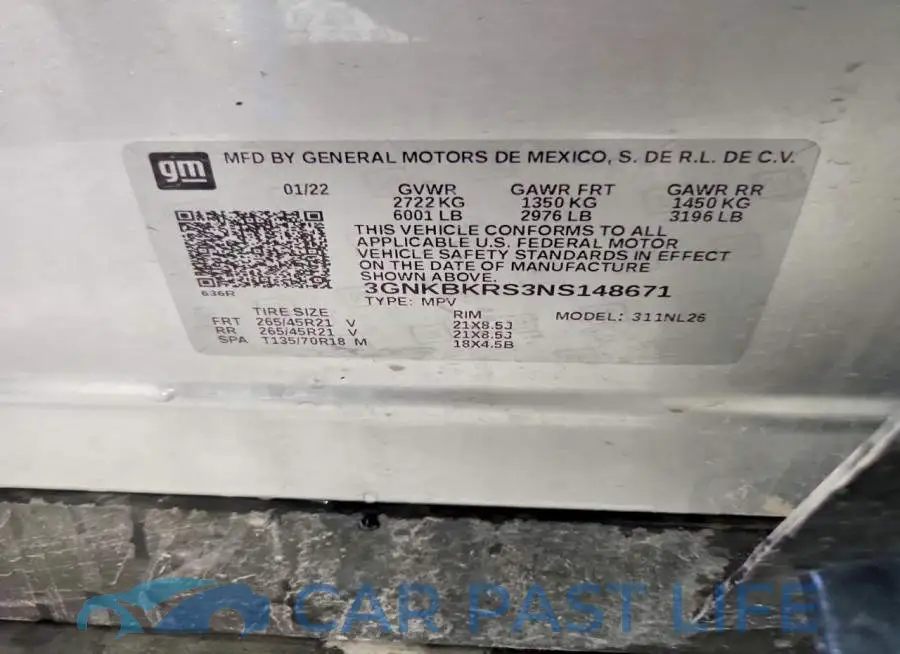 3GNKBKRS3NS148671# 13
