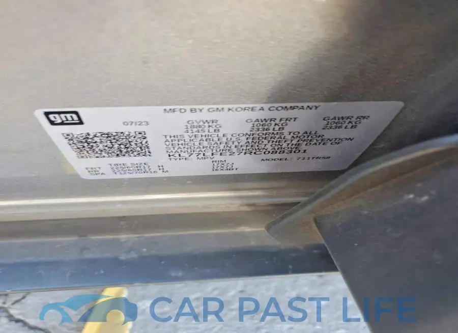 KL77LFE27RC088301# 13