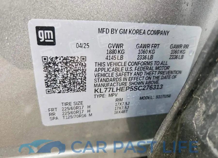KL77LHEP5SC276313# 13