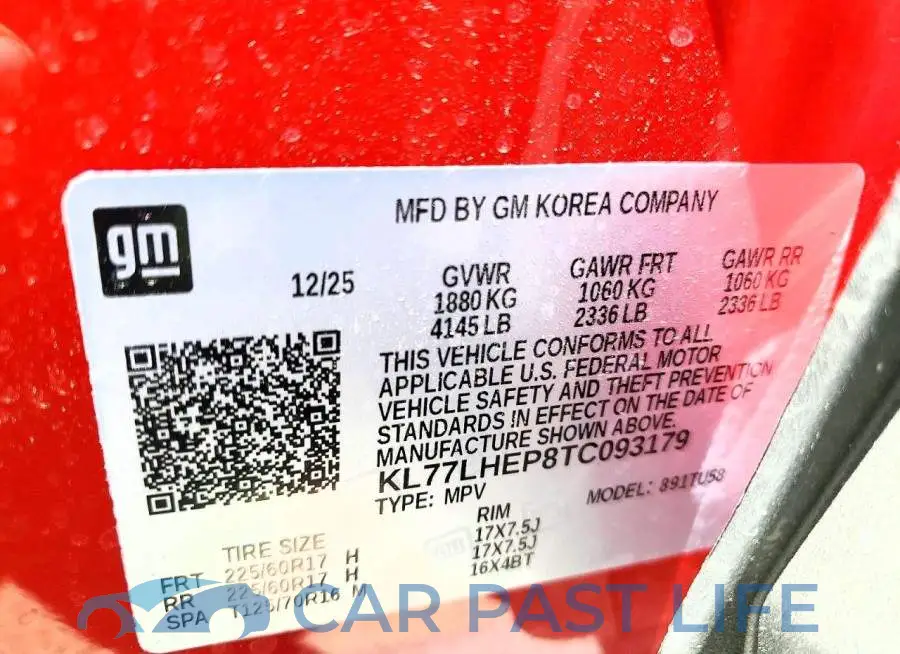 KL77LHEP8TC093179# 14