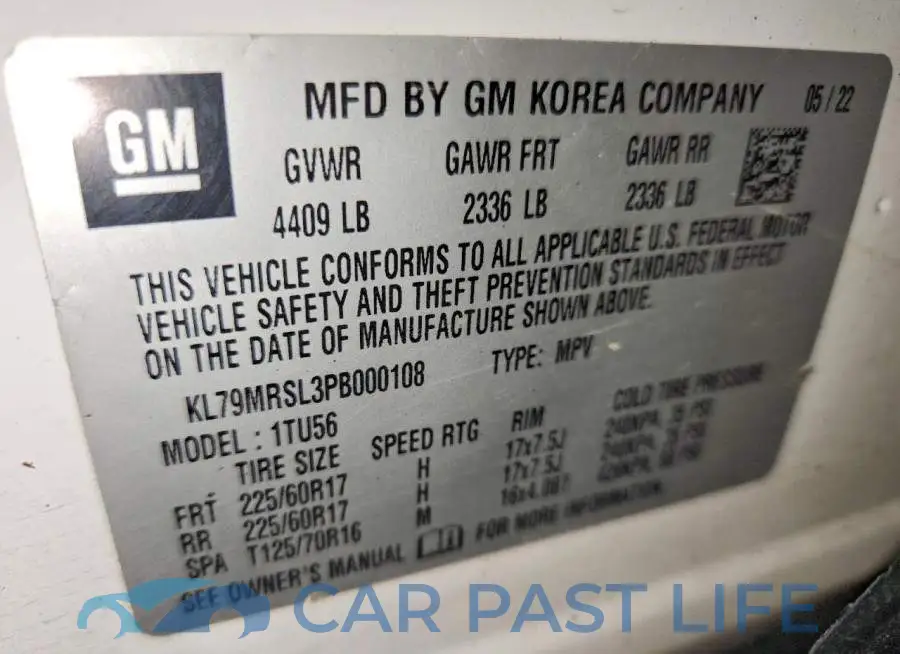 KL79MRSL3PB000108# 13
