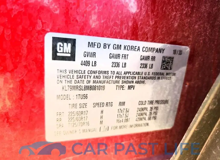KL79MRSL8MB081019# 12