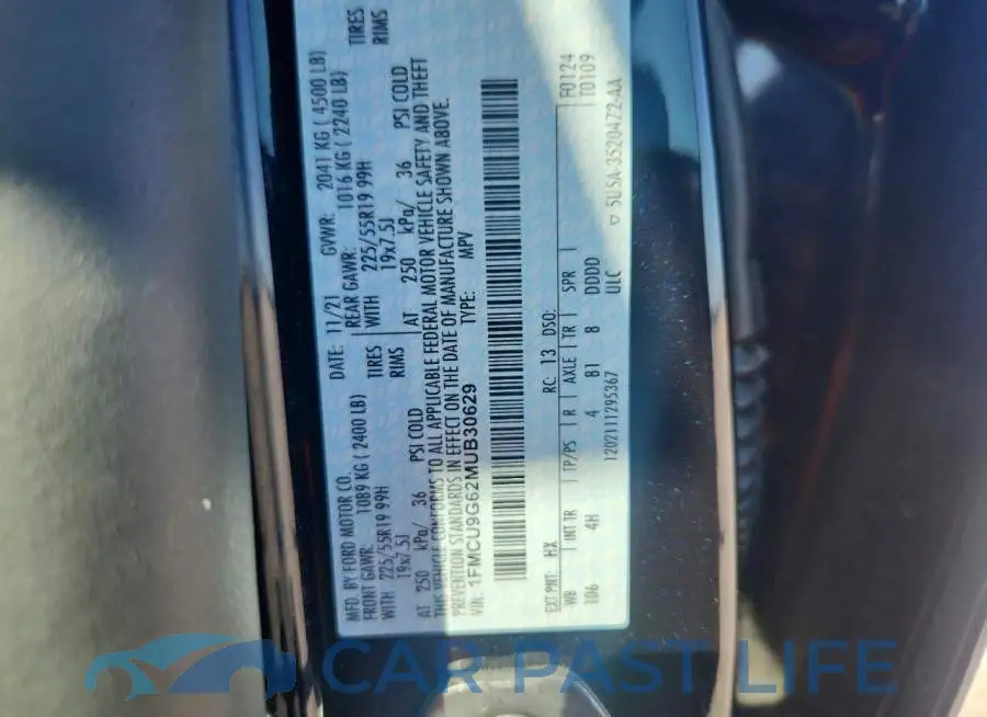 1FMCU9G62MUB30629# 13