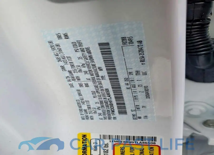 1FMDE8BH9TLA86508# 13