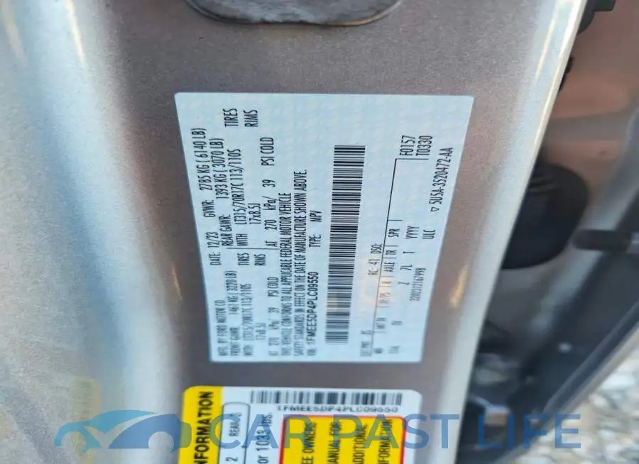 1FMEE5DP4PLC09550# 13