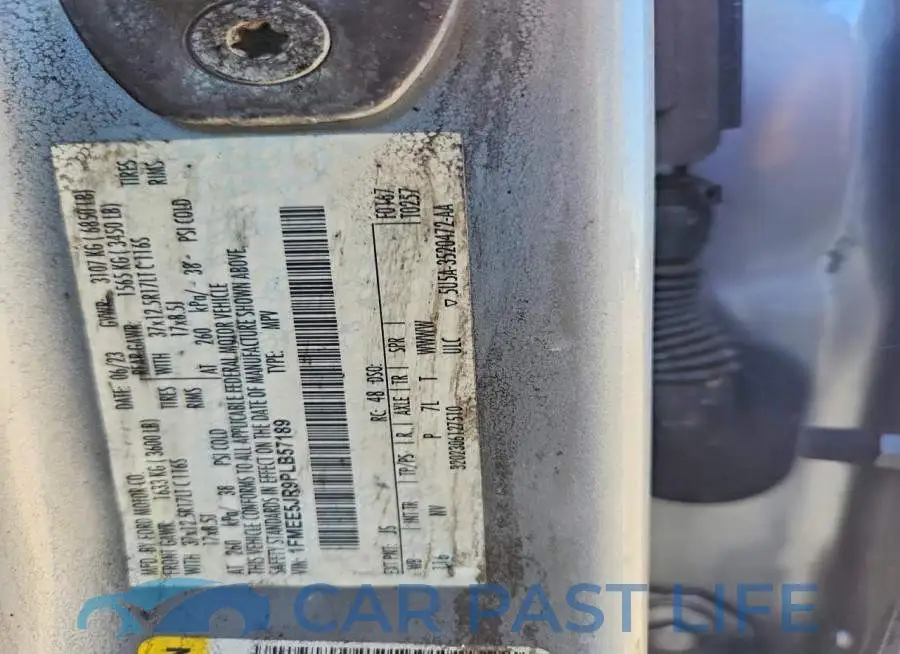 1FMEE5JR9PLB57189# 13