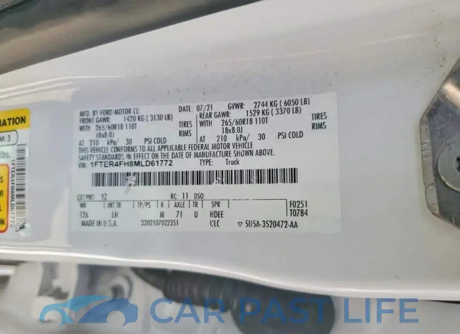 1FTER4FH8MLD61772# 12