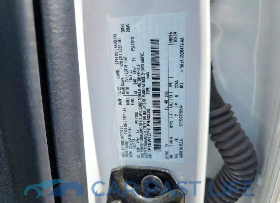1FTEW1EP1LFB52385# 12