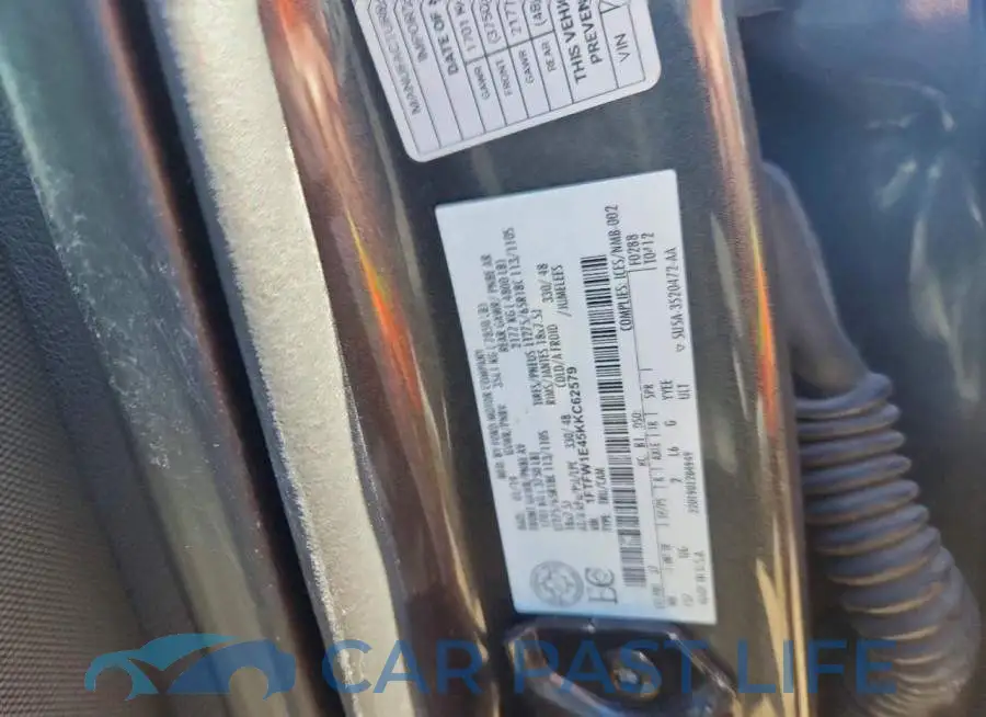 1FTFW1E45KKC62579# 12