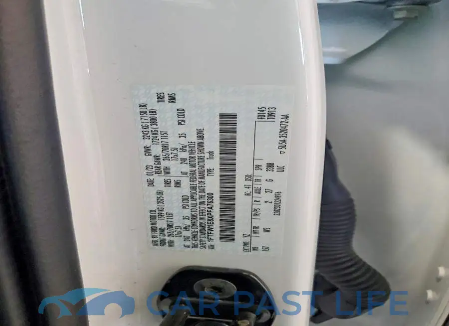 1FTFW1E8XPFA76300# 12