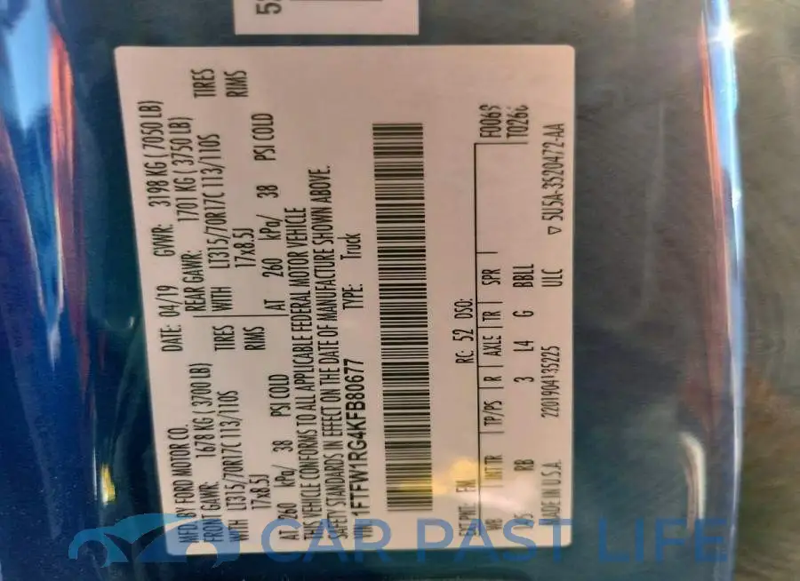 1FTFW1RG4KFB80677# 12