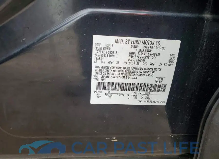 2FMPK4J95KBB94423# 13