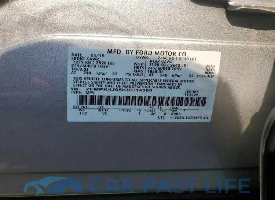 2FMPK4J95KBC14380# 12