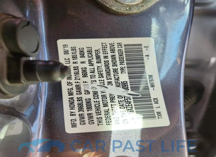 19XZE4F57LE000995# 12