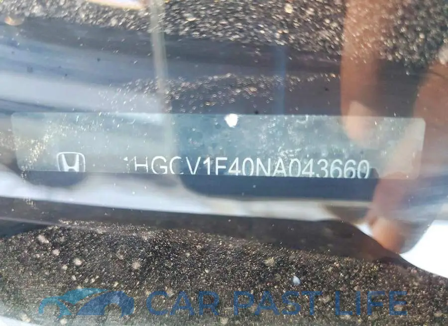 1HGCV1F40NA043660# 12