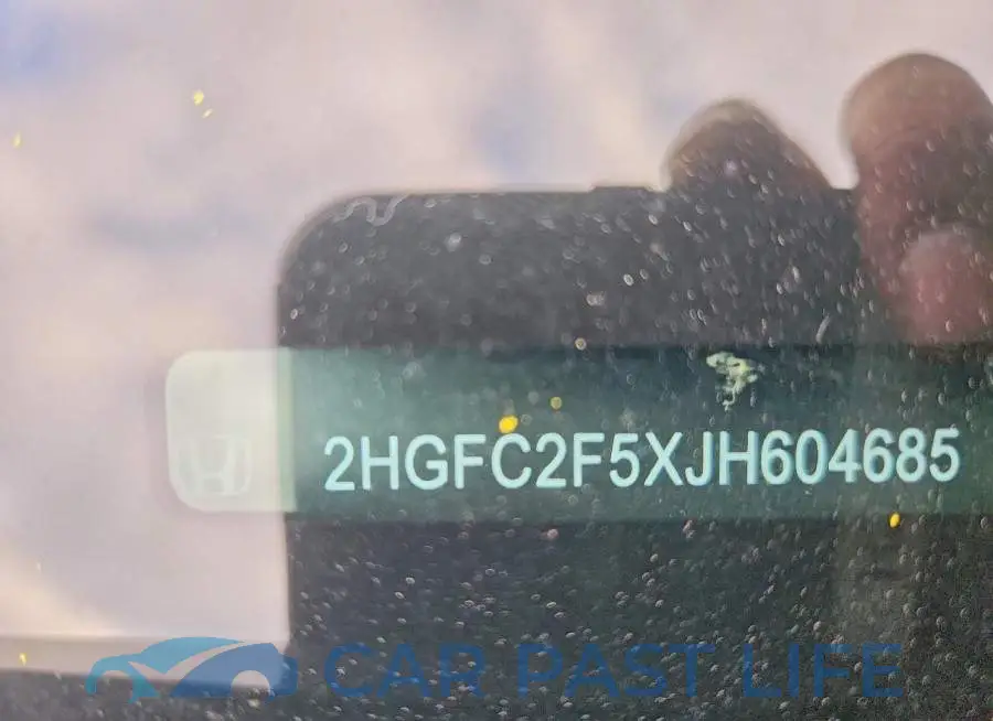 2HGFC2F5XJH604685# 12