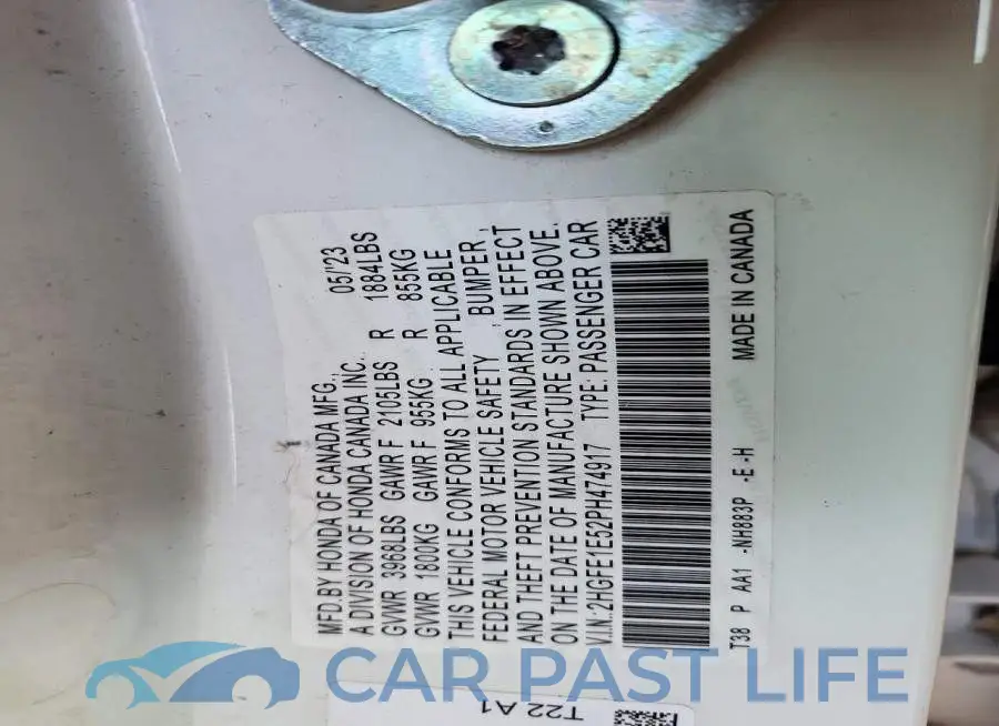 2HGFE1E52PH474917# 12