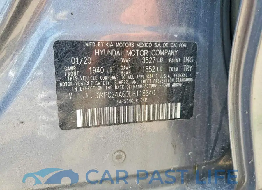 3KPC24A60LE118840# 12