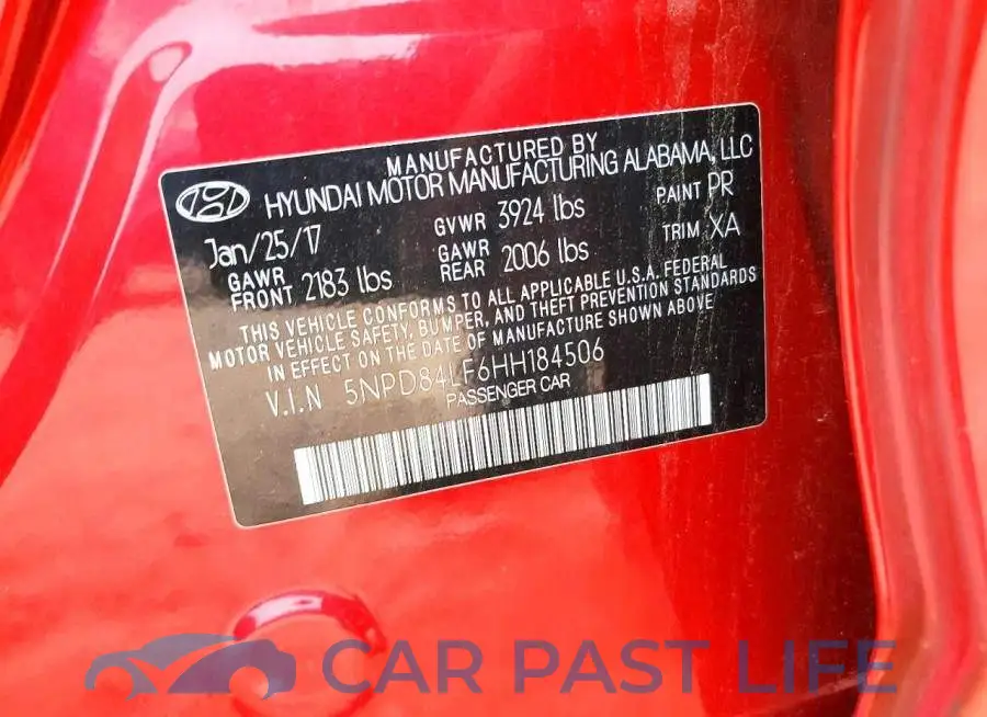 5NPD84LF6HH184506# 13