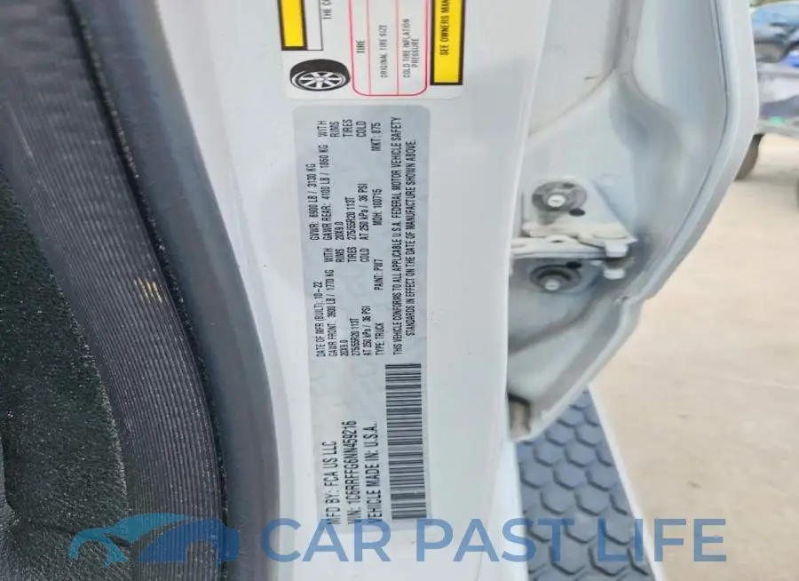 1C6RRFFG6NN459216# 12