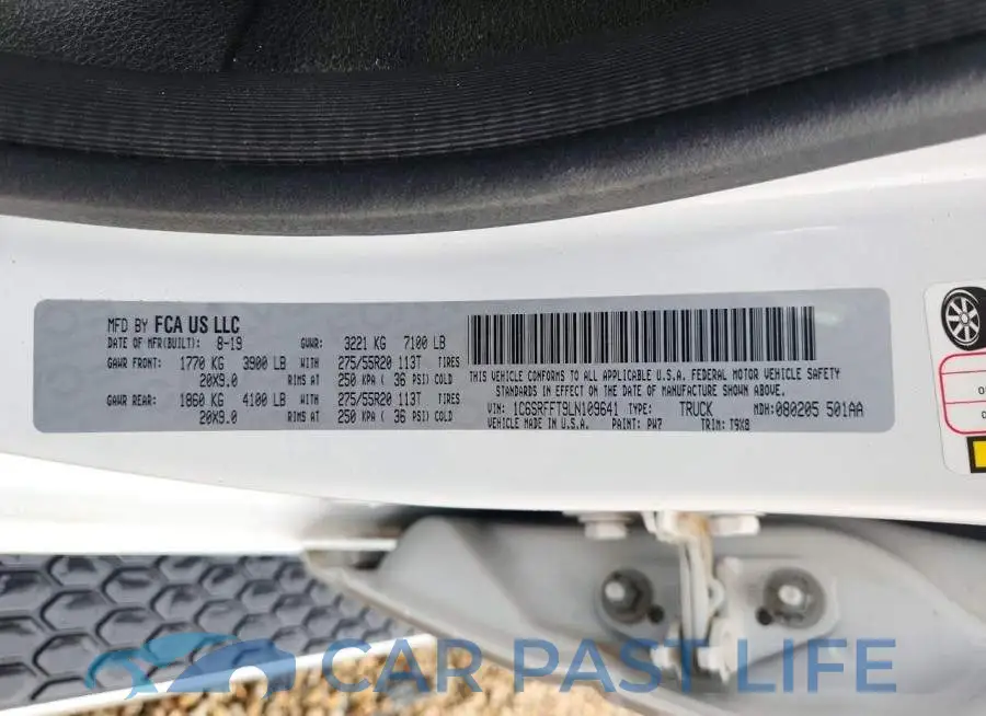 1C6SRFFT9LN109641# 12