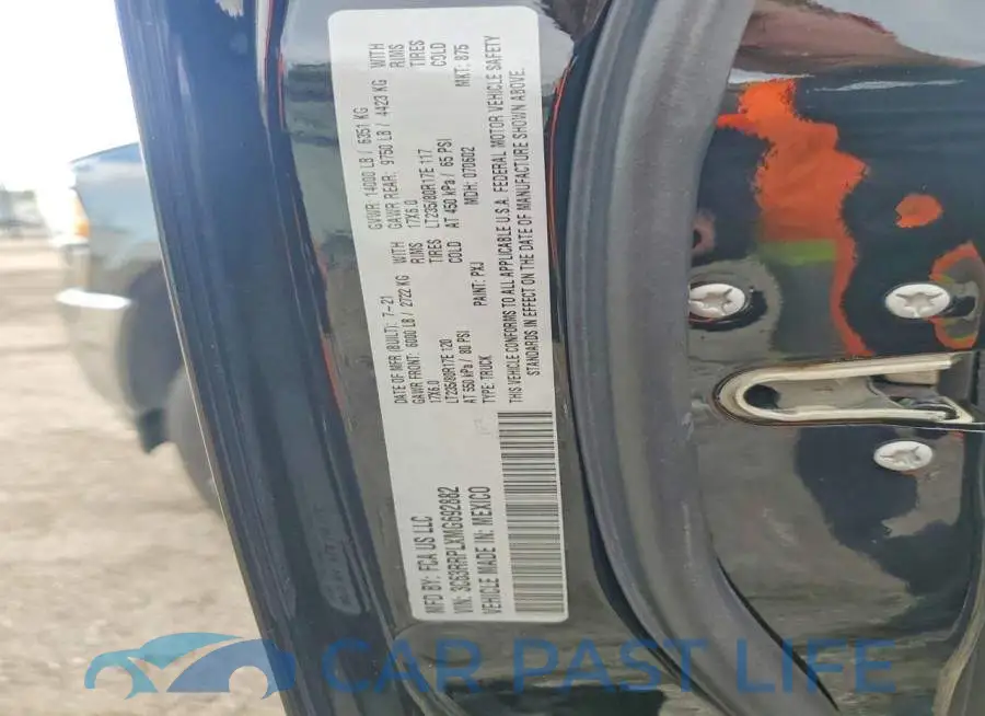 3C63RRPLXMG692882# 12