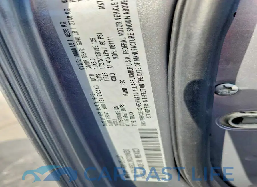 3C6UR5CL1RG319630# 12