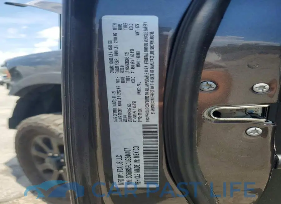 3C6UR5FL1LG244107# 12