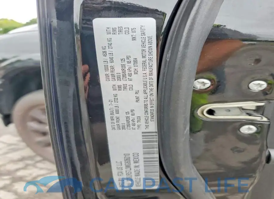 3C6UR5TL3MG606010# 12