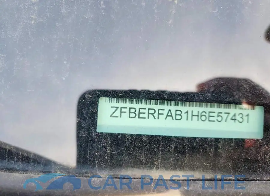 ZFBERFAB1H6E57431# 12
