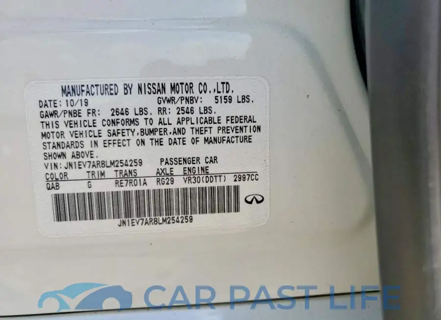 JN1EV7AR8LM254259# 12