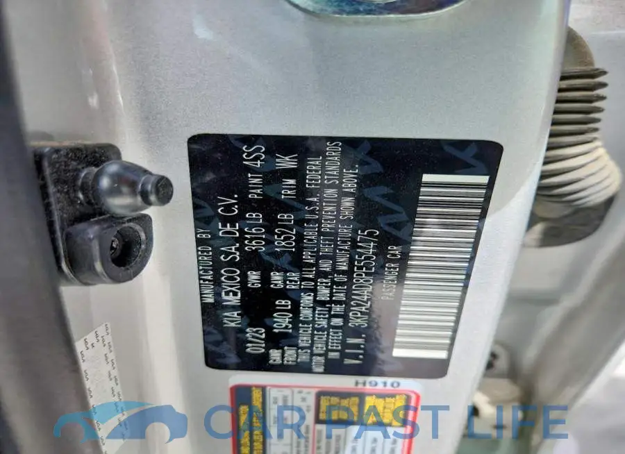 3KPA24AD8PE554475# 13