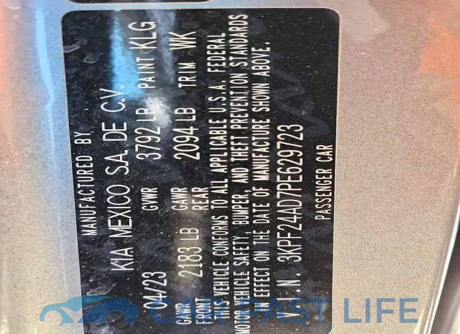 3KPF24AD7PE629723# 12
