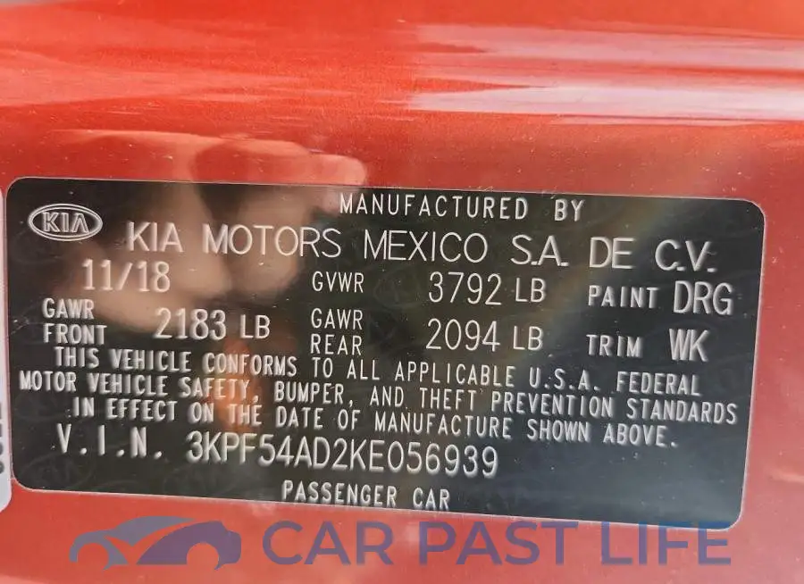 3KPF54AD2KE056939# 13