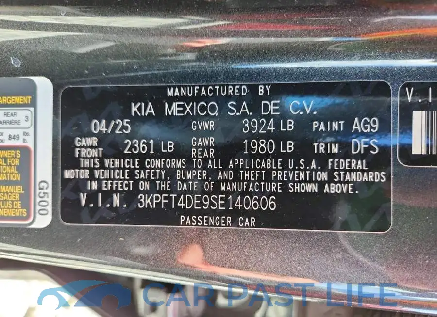 3KPFT4DE9SE140606# 13