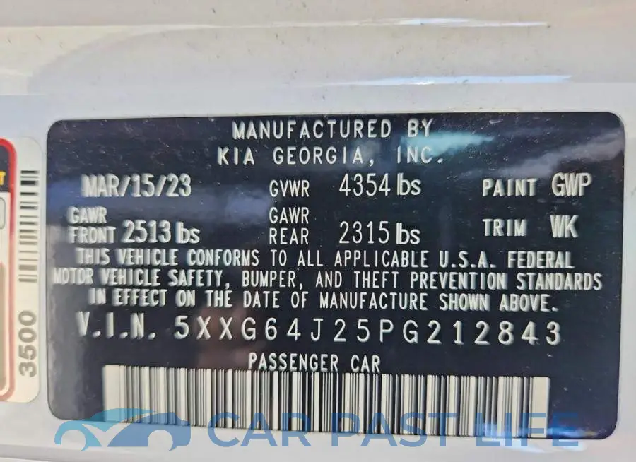 5XXG64J25PG212843# 12