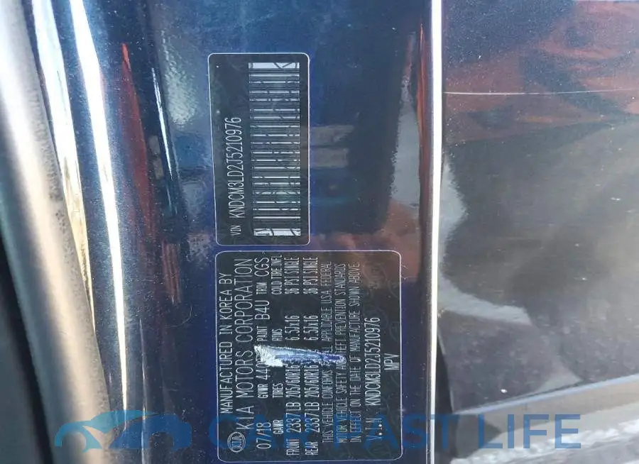KNDCM3LD2J5210976# 13