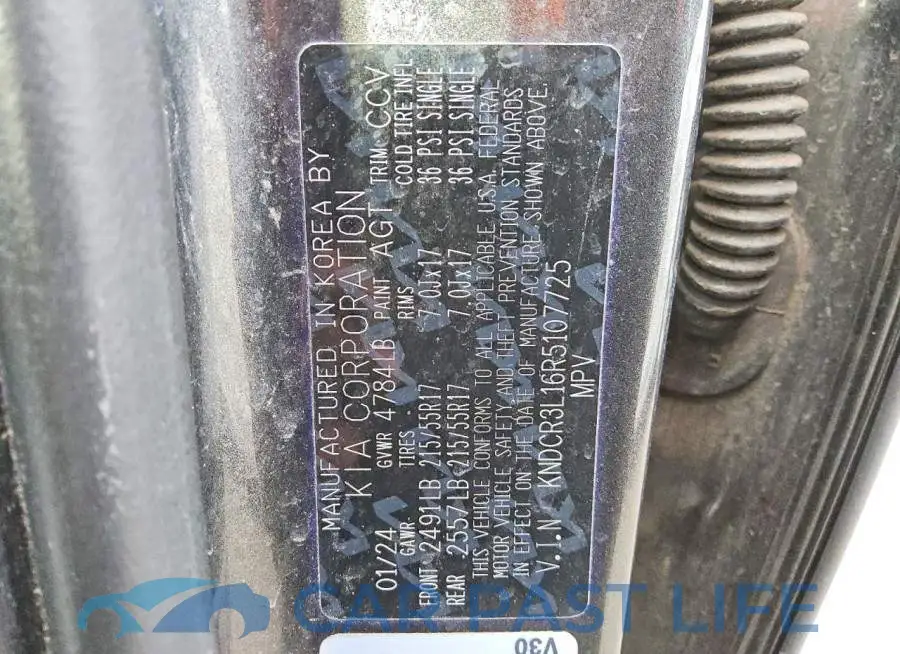 KNDCR3L16R5107725# 14