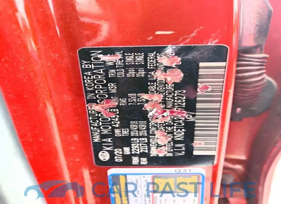 KNDETCA20M7126273# 14