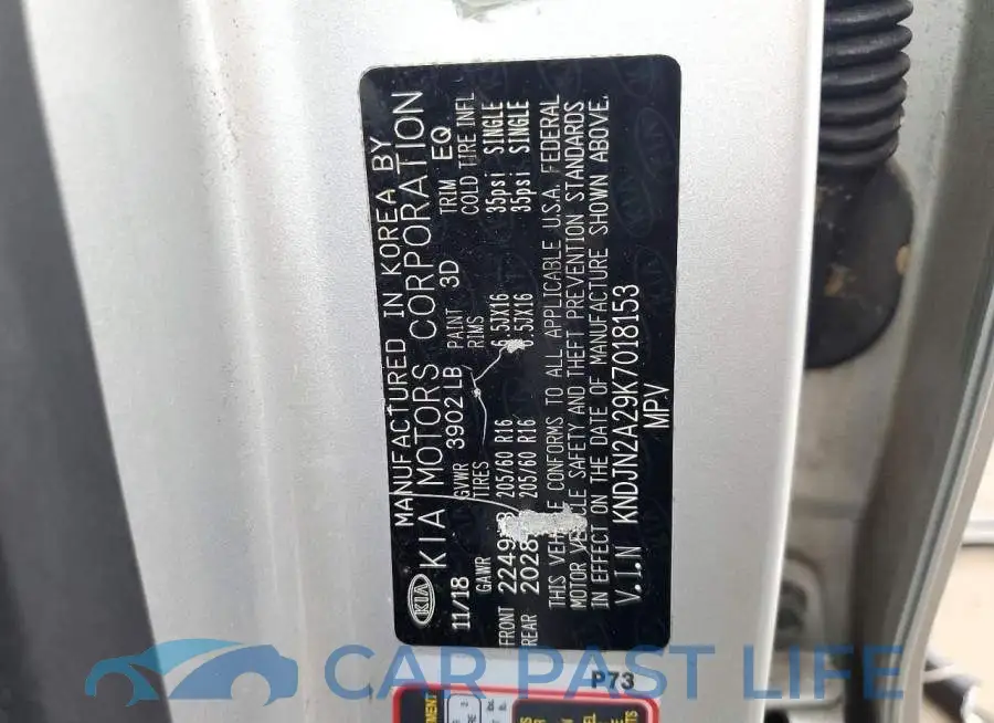 KNDJN2A29K7018153# 13