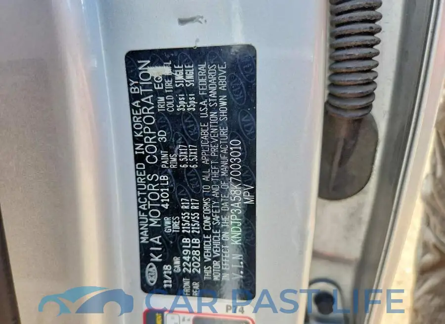KNDJP3A58K7003010# 12