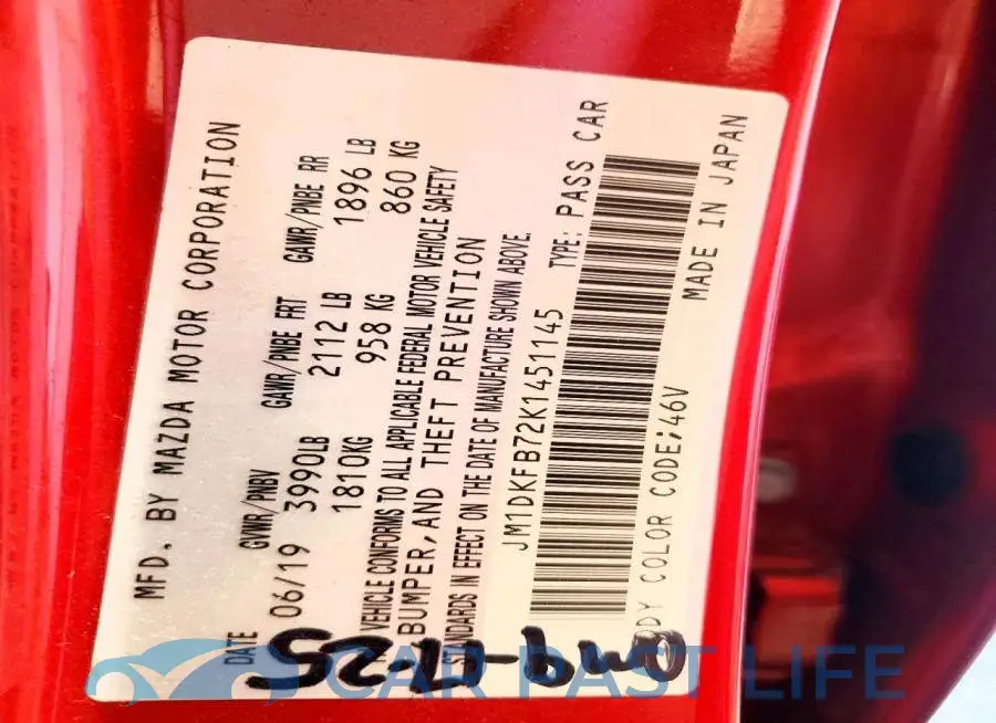 JM1DKFB72K1451145# 13