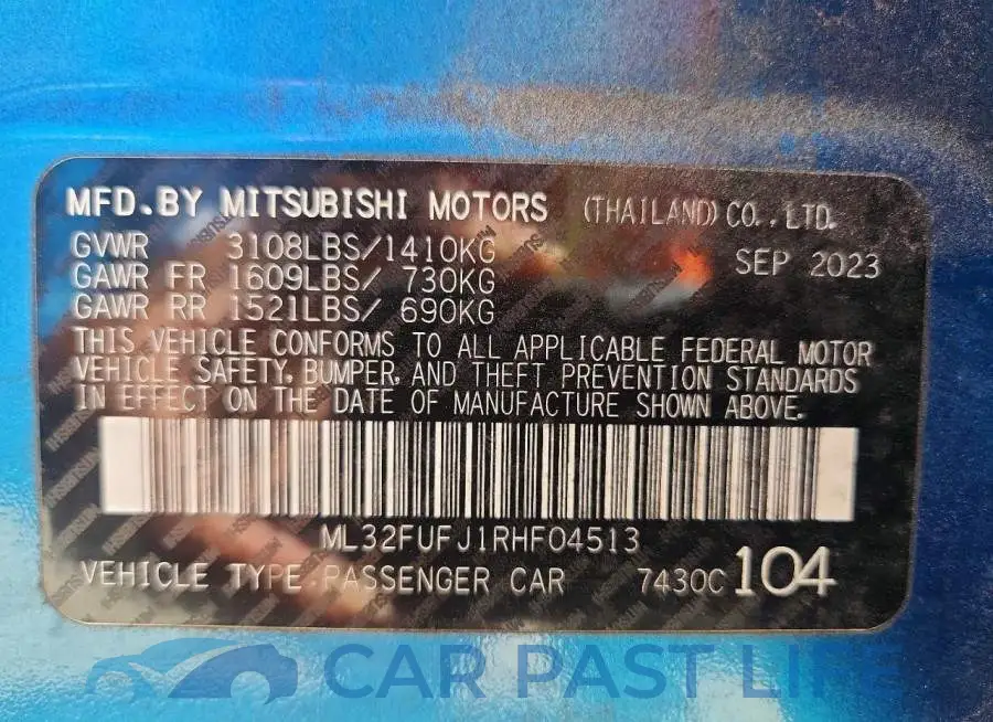 ML32FUFJ1RHF04513# 12