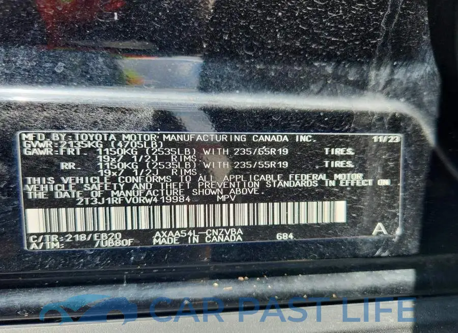 2T3J1RFV0RW419984# 14